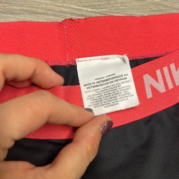 Nike prob black Capri style pants leggings size large - Picture 4 of 8
